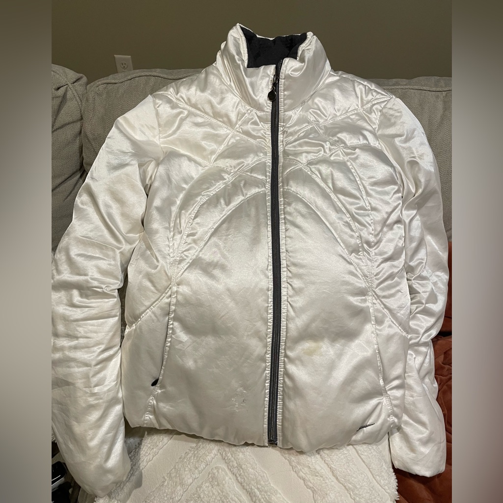 Nike Down Winter Coat, Bright White, Women’s Medium